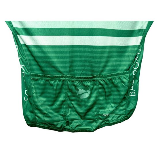 Louis Garneau Mens 2XL Backroads Full Zip Short Sleeve Cycling Jersey Green NEW - Picture 5 of 9